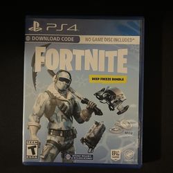 Fortnite Deep Freeze Bundle Box Only PS4 