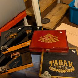 Assorted Cigar Boxes