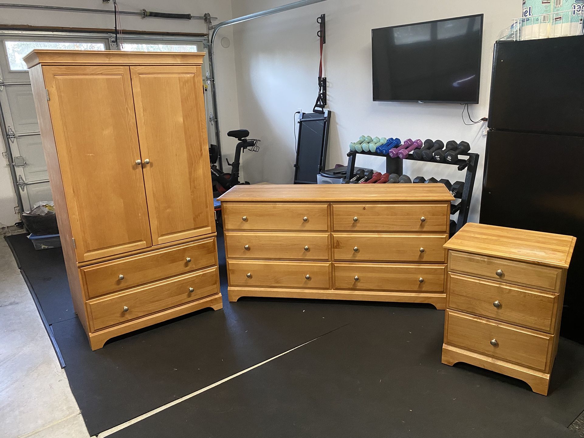 Dresser, Armoire And Side Table (Reduced Price!)