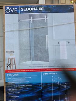 Barn door style shower doors