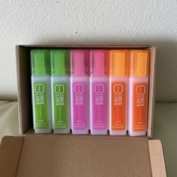 12 Pcs Aesthetic Cute Highlighters Mild Assorted Pastel Colors Dual Tips Marker Pen No Bleed Dry Fast Easy to Hold Drawing Pen for School Office Home 