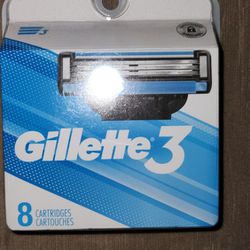 Gillette Mach 3 Razor Refill  Blades 8 Pk