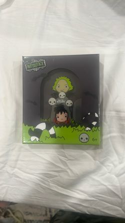 Still Sealed. Brand New Beetlejuice Pin