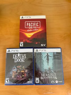 Pacific Drive, Death’s Door, Bramble The Mountain King Playstation 5 PS5 Video Games Lot