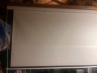 Motorized Pull Down White Screen