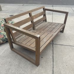 Beautiful Patio Bench With Cushions