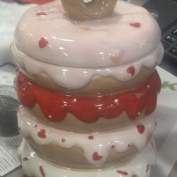 Large Donut Jar 
