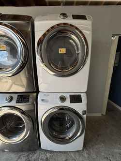 SAMSUNG 27” WASHER AND DRYER SET