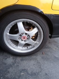 Size 17, 4Tires. (Good shape)