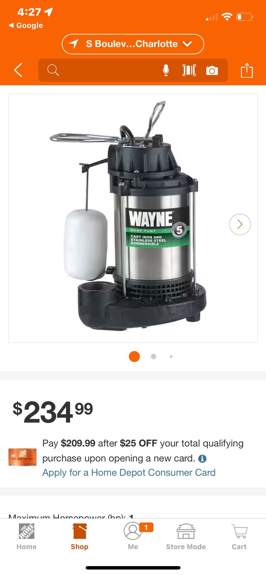 Sump Pump