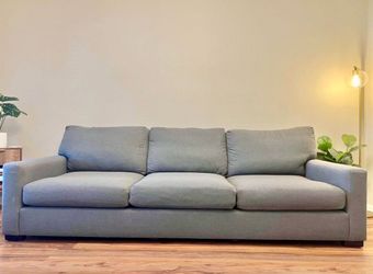 Like-NEW Pottery Barn Turner Square Arm Sofa | Charcoal Gray 🛋️