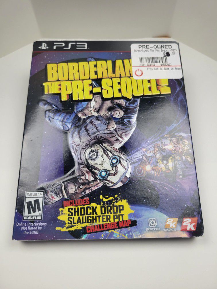 Borderlands the Pre-Sequel! PS3