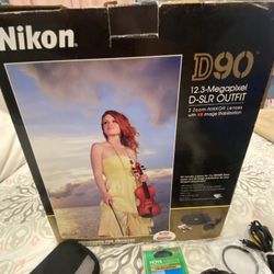 Nikon D90 D-SLR  Camera Photo And Video 