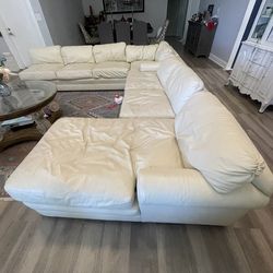 4-Piece Leather Sofa Set – Boca Raton (33433)