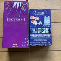 Dr. Crafty And Amazing Casting And Coding Epoxy, Resin Kits, Unused