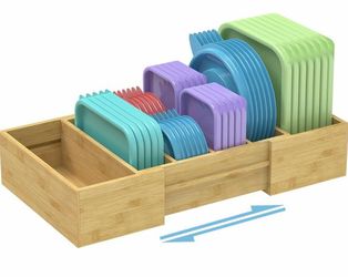 Expandable Bamboo Storage Caddy