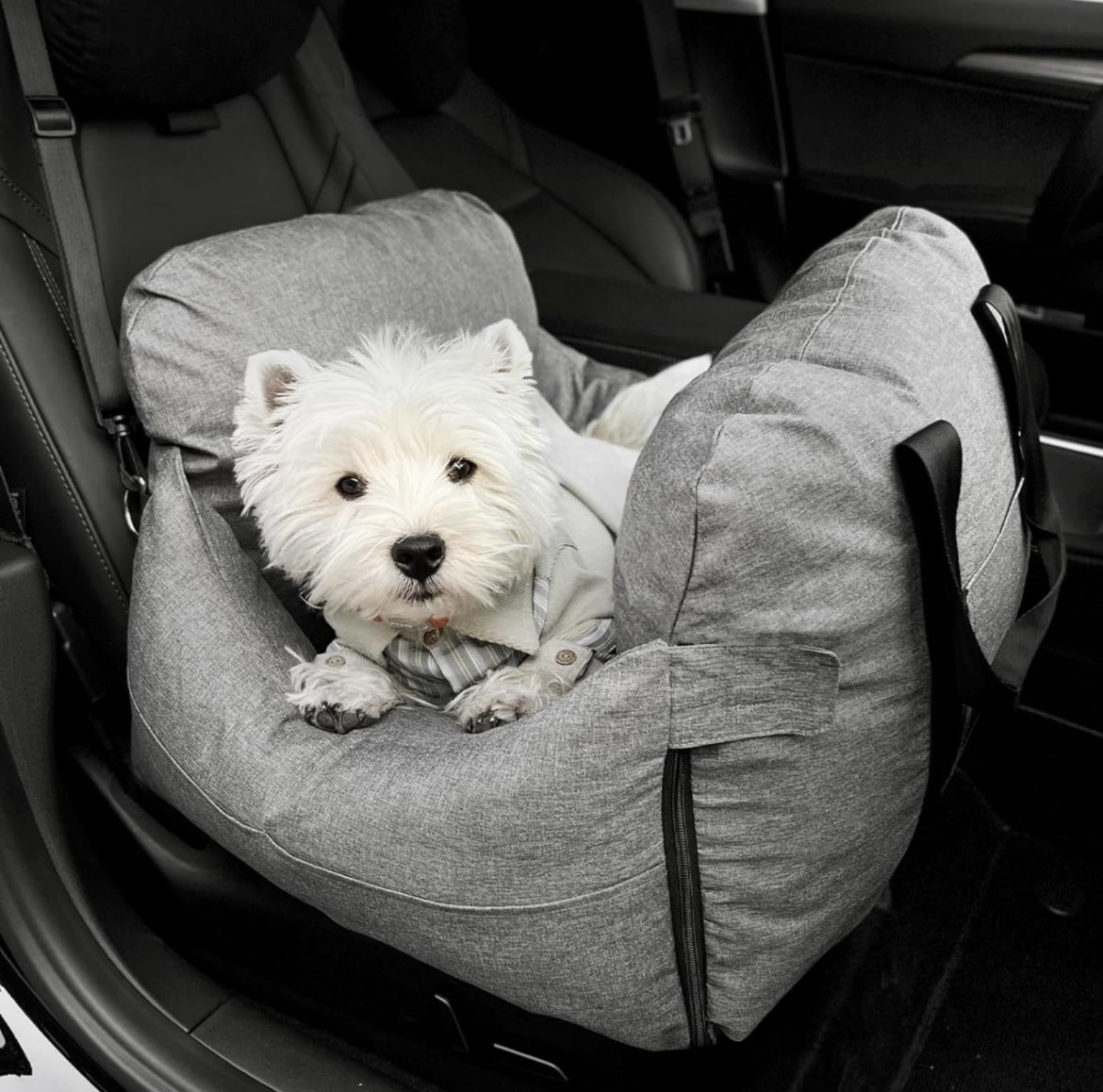 Dog Car Seat Anti-Slip Pet Travel Carrier Bed