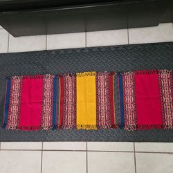 Alpaca wool Peru placemats or sofa accent