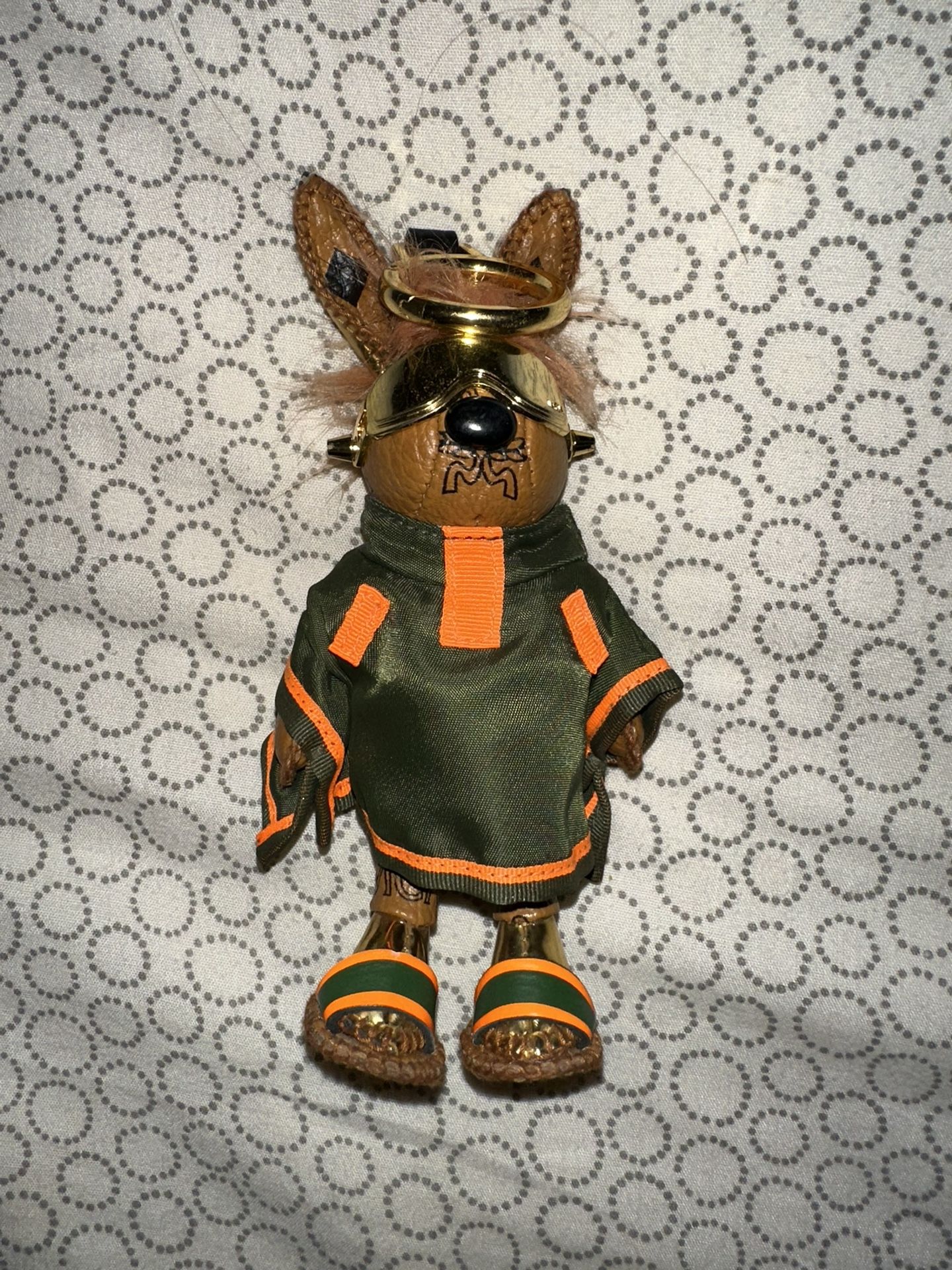 Authentic MCM Bear Keychain
