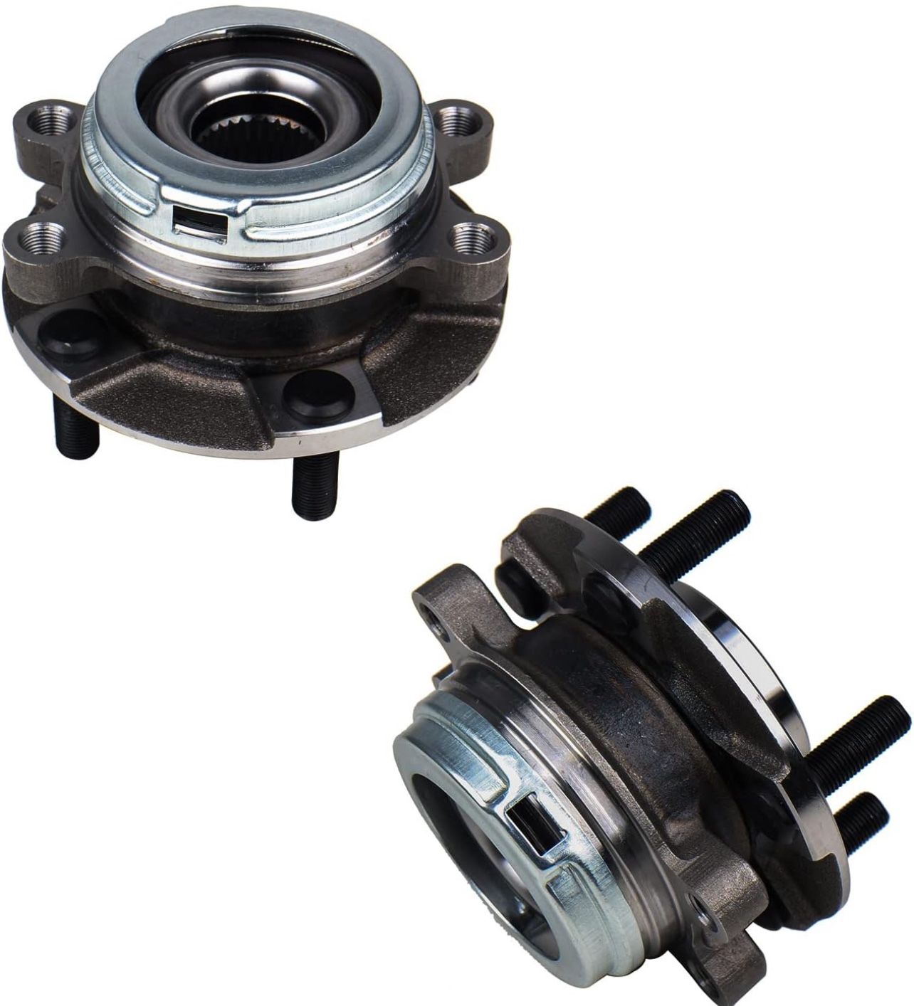 KUSATEC 513296 [2 Pack] Front Wheel Hub and Bearing Assembly Fit for Nissan Altima 2007-2018, Maxima 2009-2019, Murano 2009-2018, Pathfinder 2013-2019