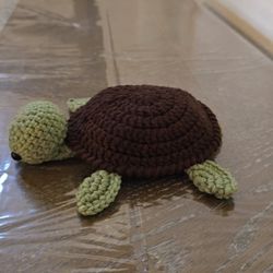 Crochet Turtle Coaster 🐢