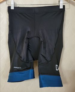 Primal Wear x DuVine Cycling Women's Evo Shorts Padded Black Blue sz Medium NEW