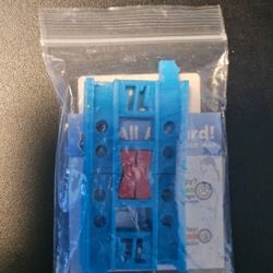 TOMY to Trackmaster Revolution Light Blue Adapter Piece By TrainLab