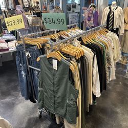 Rolling Racks & Mannequin , Mirror