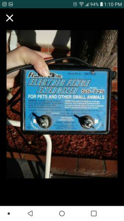 Electric fence energizer