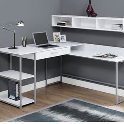 White Computer/ Office Desk 