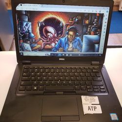 14" DELL LATITUDE 5480, CORE I5, 2.50 GHZ, 8GB RAM, 256GB SSD, WIN 10, 4WWZGM2 - BAD LCD TOP LEFT $100