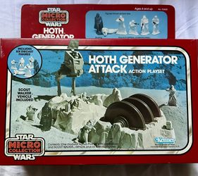 Vinateg Star Wars Micro Collection Hoth Generator Attack 1982 SEALED