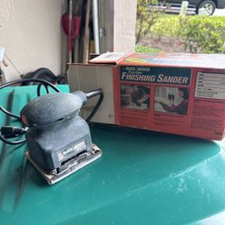 Hand Sander. - Fine Finish