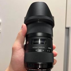 sigma 18-35 1.8 art (new condition) nikon F mount