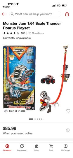 thunderroarus monster truck set