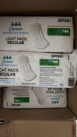 Personal Care Products , Light Pads For Bladder Leaking, Each Pack $3