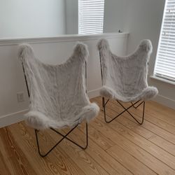Restoration Hardware Butterfly Chairs