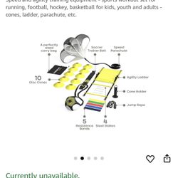 Speed And Agility Training Equipment 