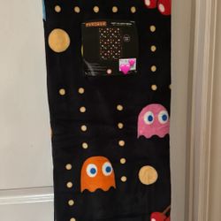PAC Man Blanket: BRAND NEW