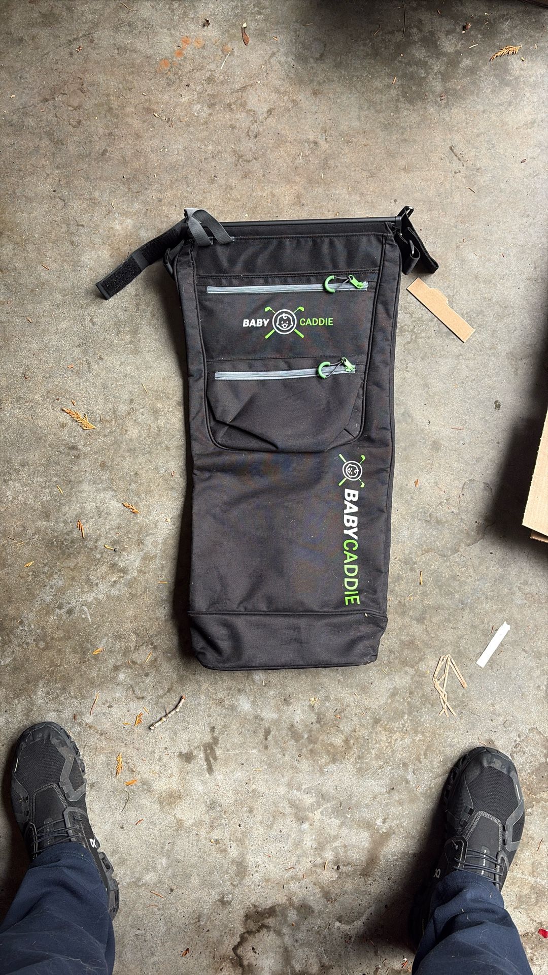 Golf Caddie Attaches To Stroller Or Anything Else