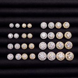 Moisanite Earring  4mm