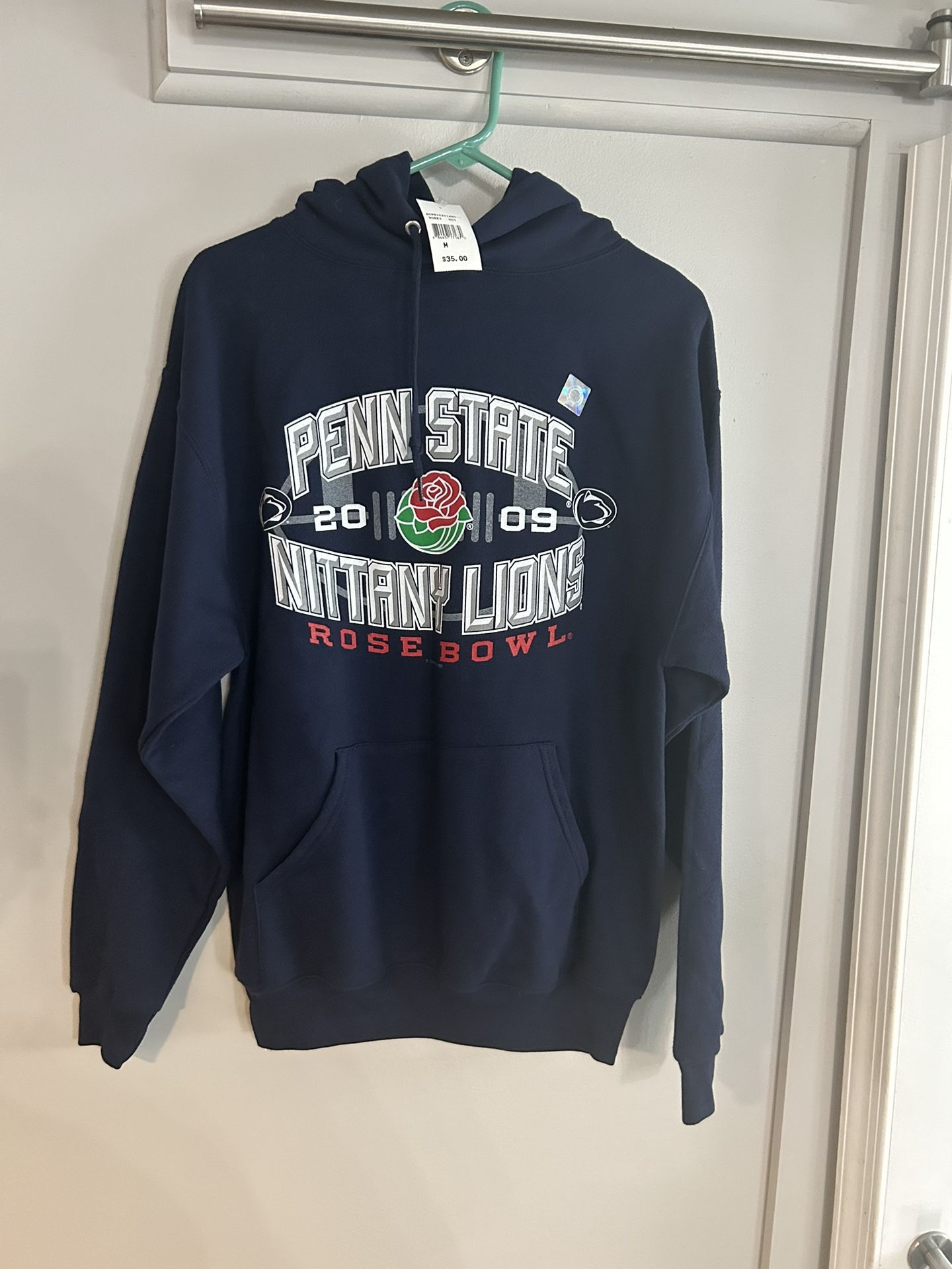 2009 Penn State Nittany Lions Rose Bowl Sweatshirt Hoodie Size M
