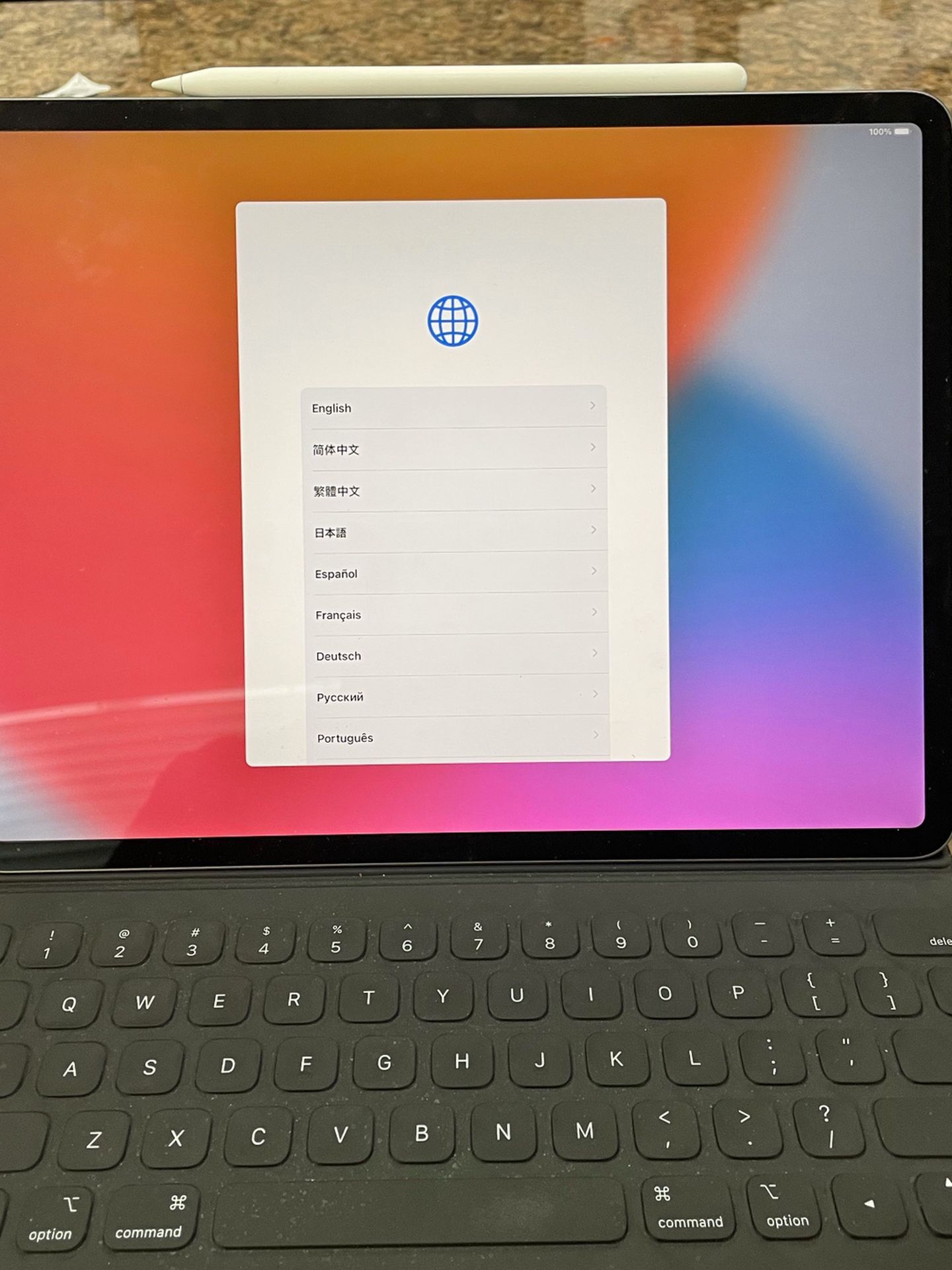 iPad Pro 12.9, 256GB, Keyboard And Pencil