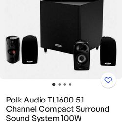 Polk Audio Home Theatre System