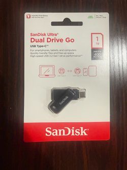 Sandisk Ultra 1 TB dual drive go flash drive