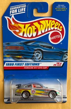Hot Wheels 1999 First Editions Porsche 911 GT3 Cup