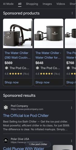The pod chiller pro (0.5HP)