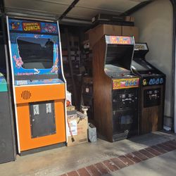 Pacman Cabaret. Ms Pacman Cabaret Donkey Kong Jr Upright