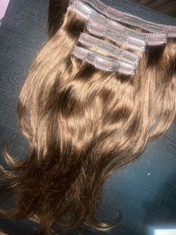 New Human Hair 16" Hair Extensions 🌺✨