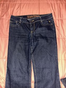 flare jeans with back design